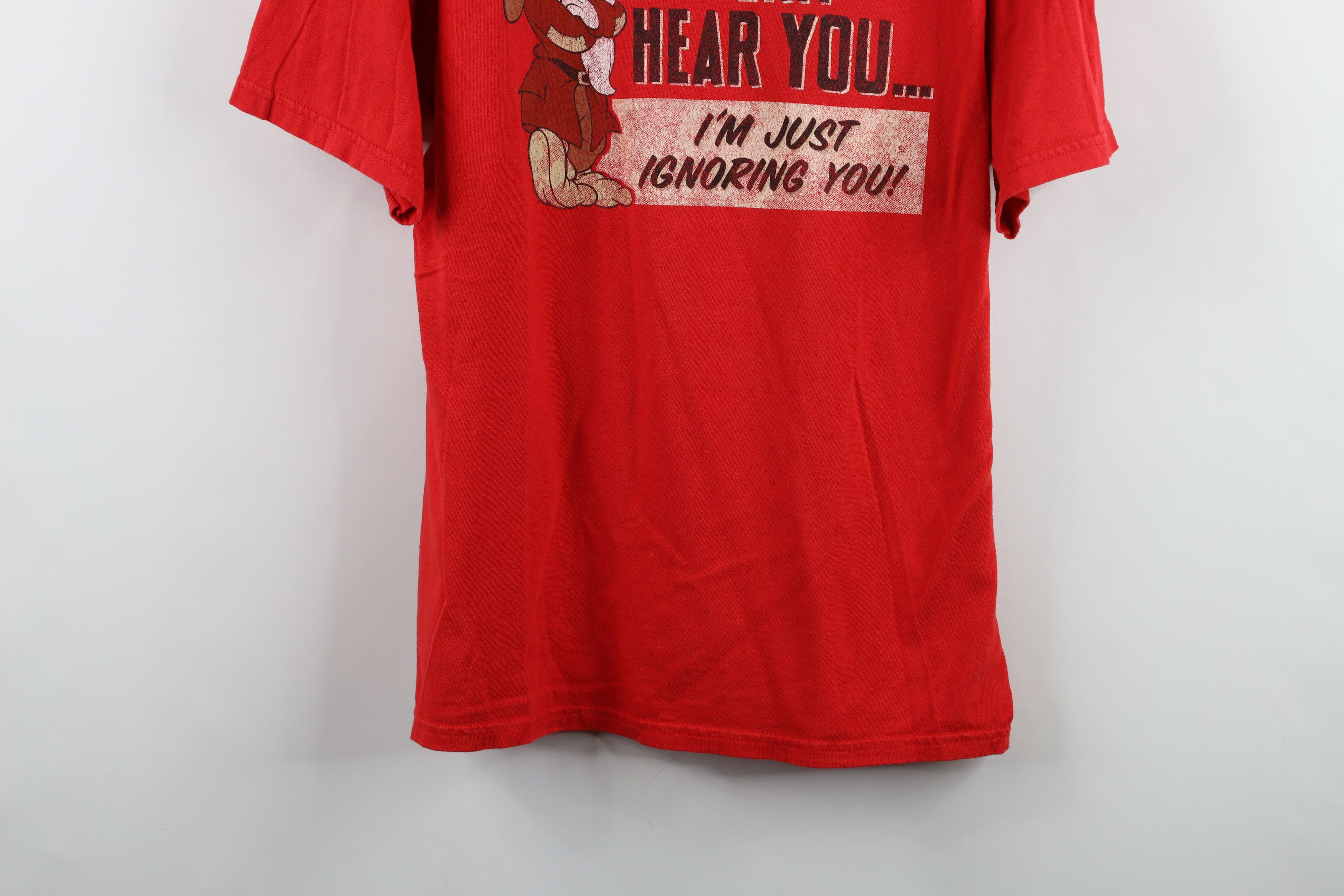 Disney × Vintage Vintage 90s Disney Grumpy Dwarf Short Sleeve T-Shirt Red Size US L / EU 52-54 / 3 - 3 Thumbnail