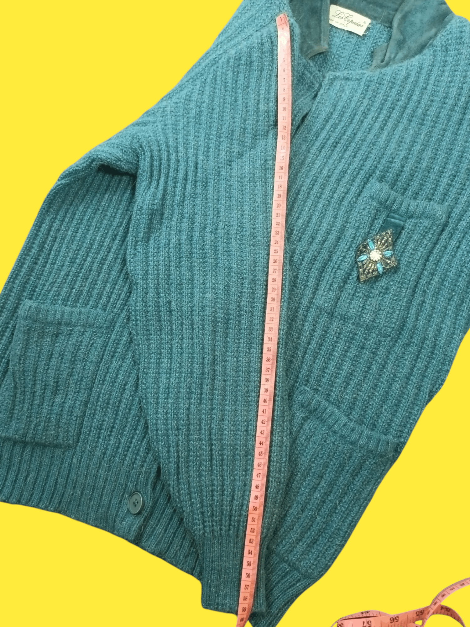 Les Copains Les Copains Alpaca-wool Blend V-neck Cardigan Size US M / EU 48-50 / 2 - 11 Thumbnail