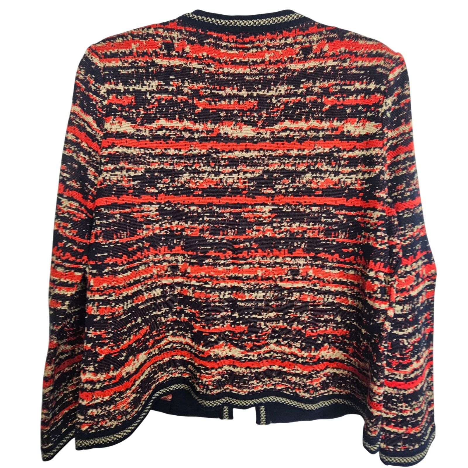 Vera Wang Ming Wang Blazer Women M Sweater Cardigan Abstract Size M / US 6-8 / IT 42-44 - 10 Thumbnail