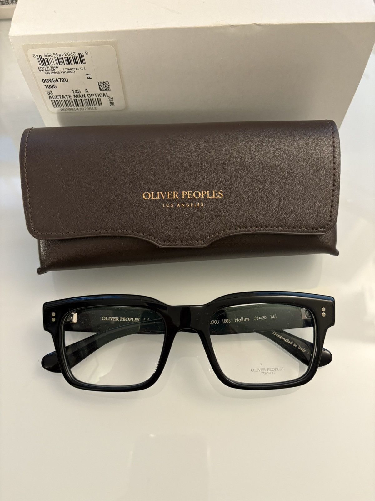 Oliver Peoples Oliver Peoples Hollins Optical Glasses 53mm Size ONE SIZE - 5 Thumbnail