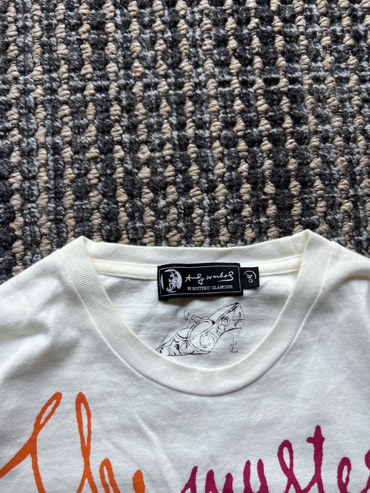 Hysteric Glamour Hysteric Glamour x Andy Warhol Skull Logo Crewneck Size US M / EU 48-50 / 2 - 3 Thumbnail