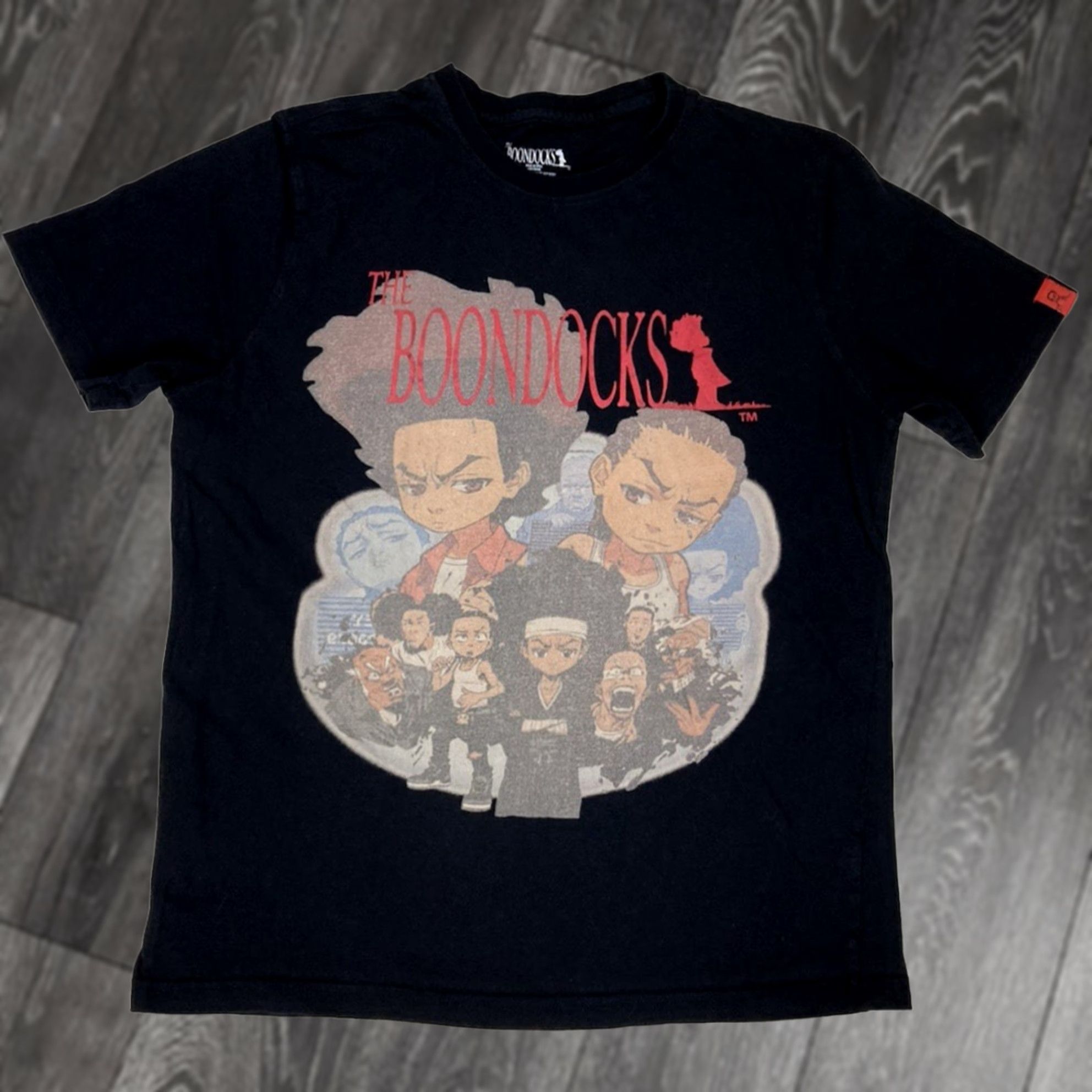 Vintage VINTAGE The Boondocks Graphic T-shirt Men Medium Black Short Sleeve Anime TV Size US M / EU 48-50 / 2 - 1 Thumbnail