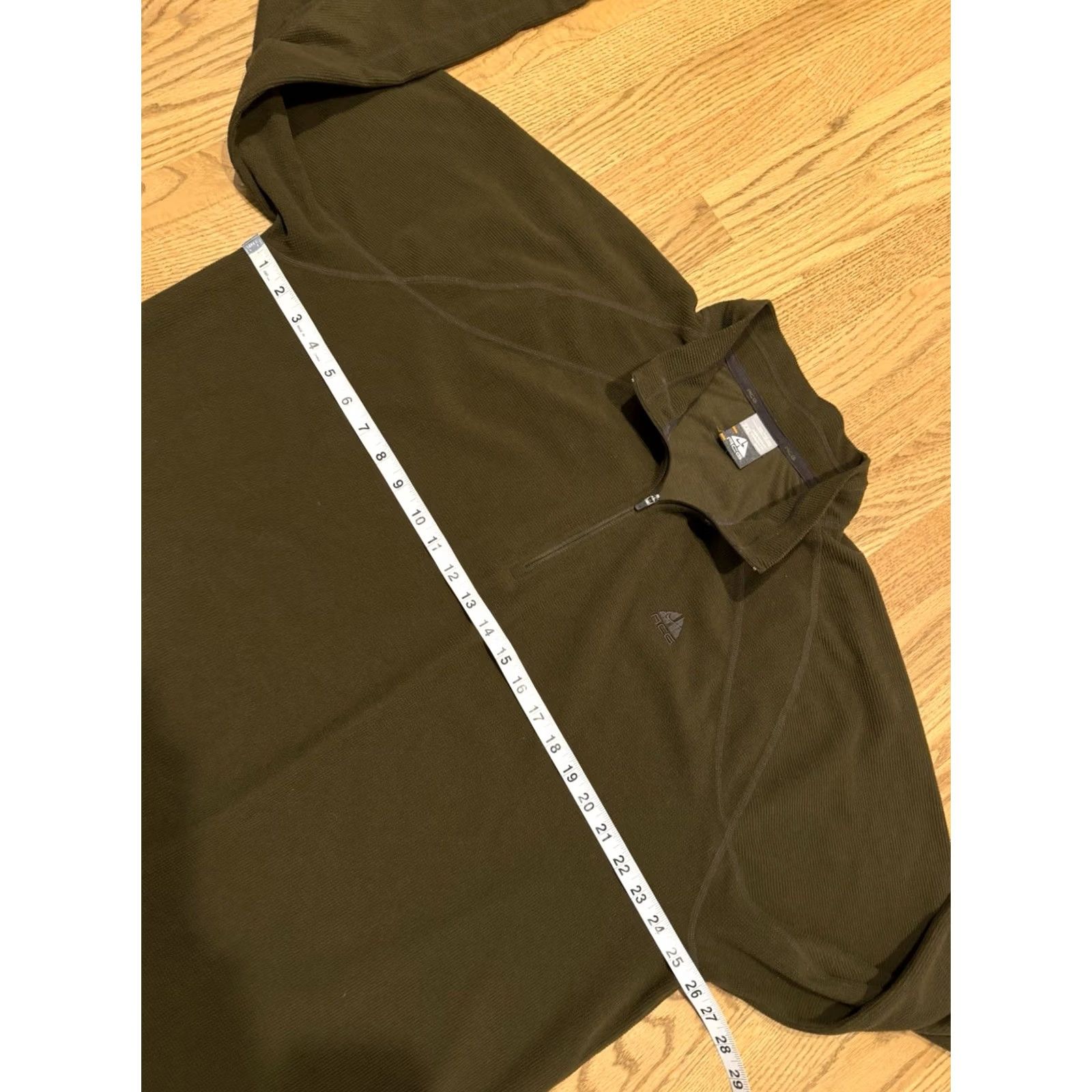 Nike ACG Vtg Nike ACG Pullover Thermal 1/4 Zip Men’s XXL 2XL Y2K Olive Green Base layer Size US XXL / EU 58 / 5 - 4 Thumbnail