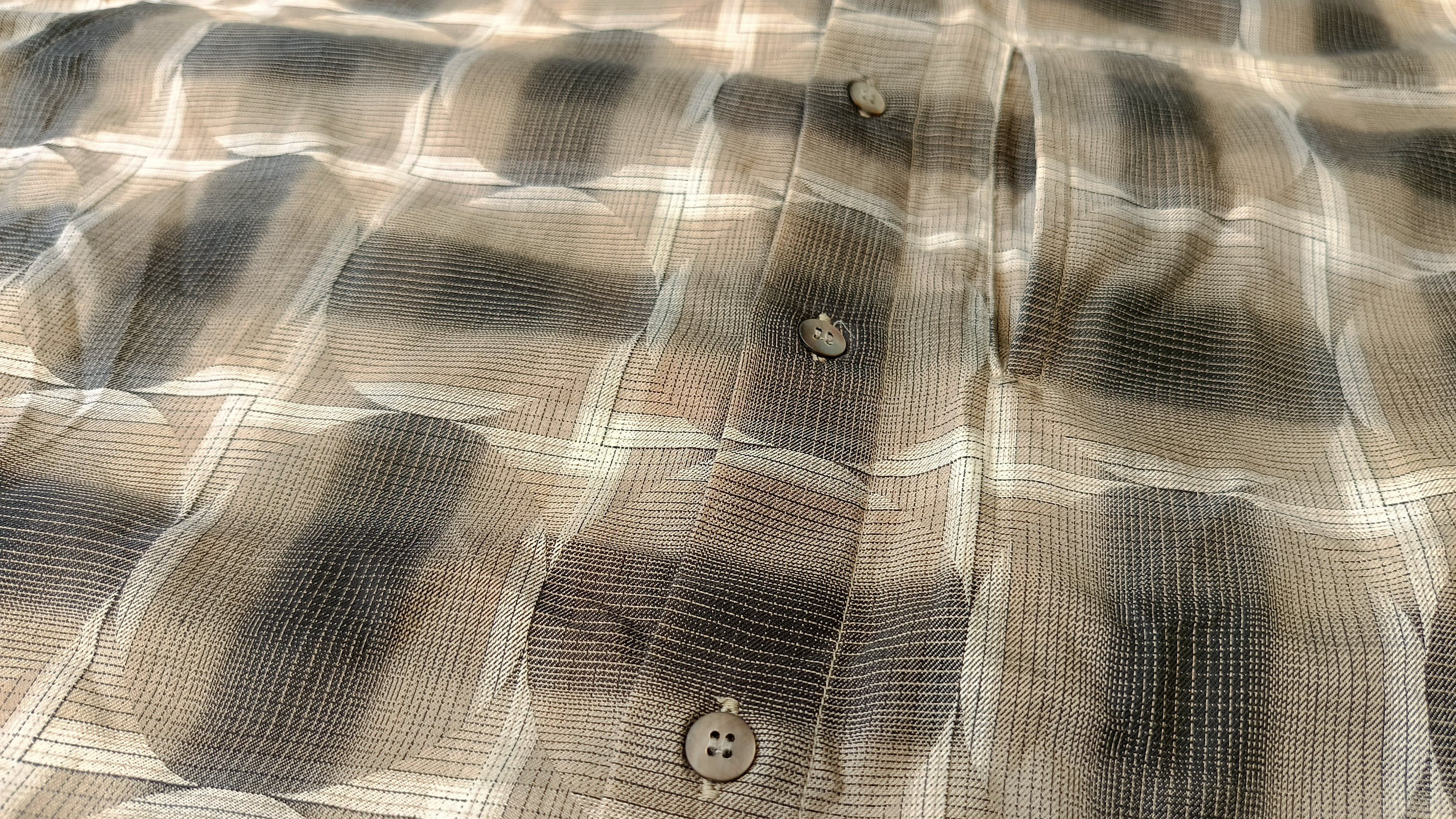 Issey Miyake Issey Miyake IM studio Japan geometric mandarin shirt VTG Size US M / EU 48-50 / 2 - 16 Thumbnail