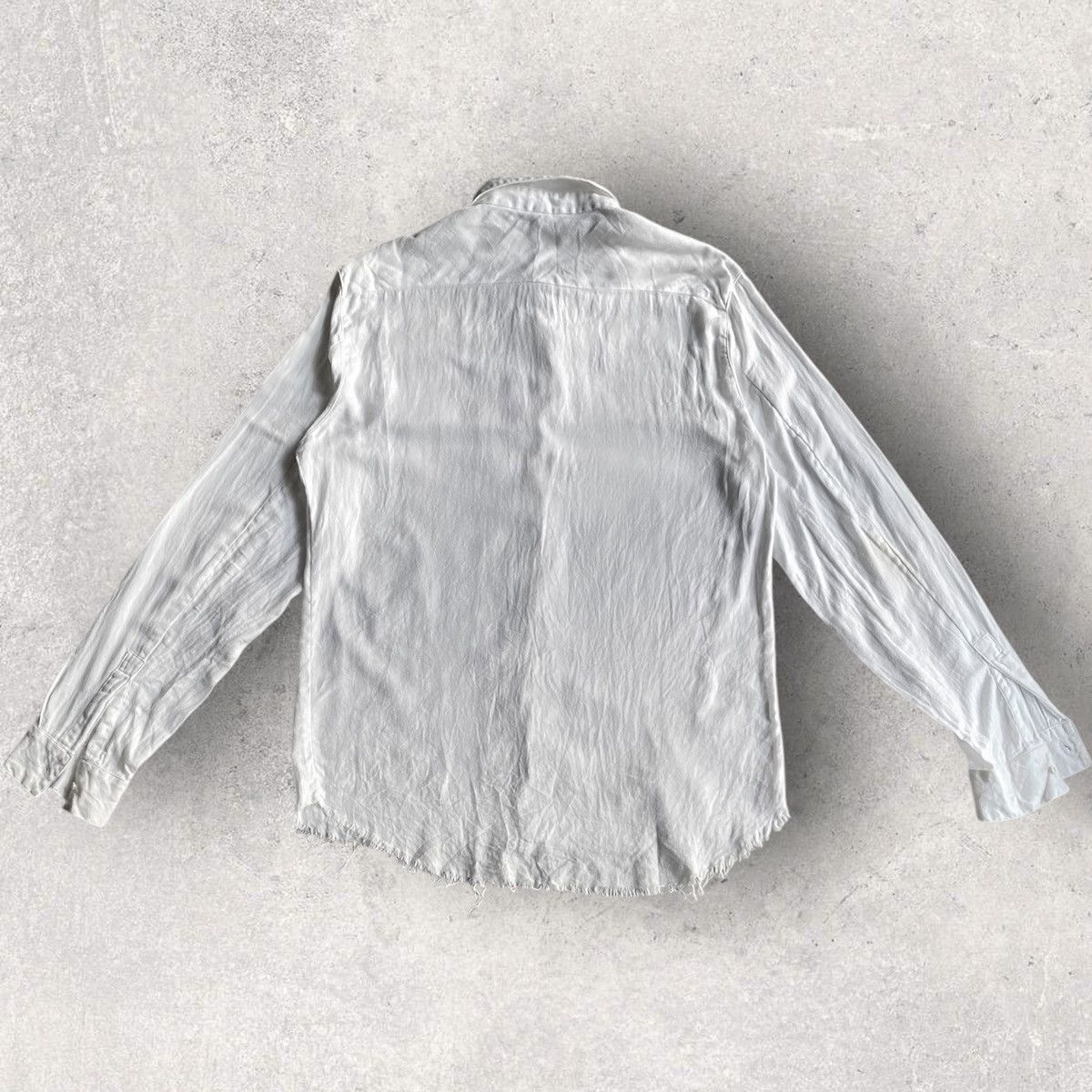 Number (N)ine Vintage Early 90’s Lambretta Logo Font Raw Hem Shirt Size US S / EU 44-46 / 1 - 4 Thumbnail