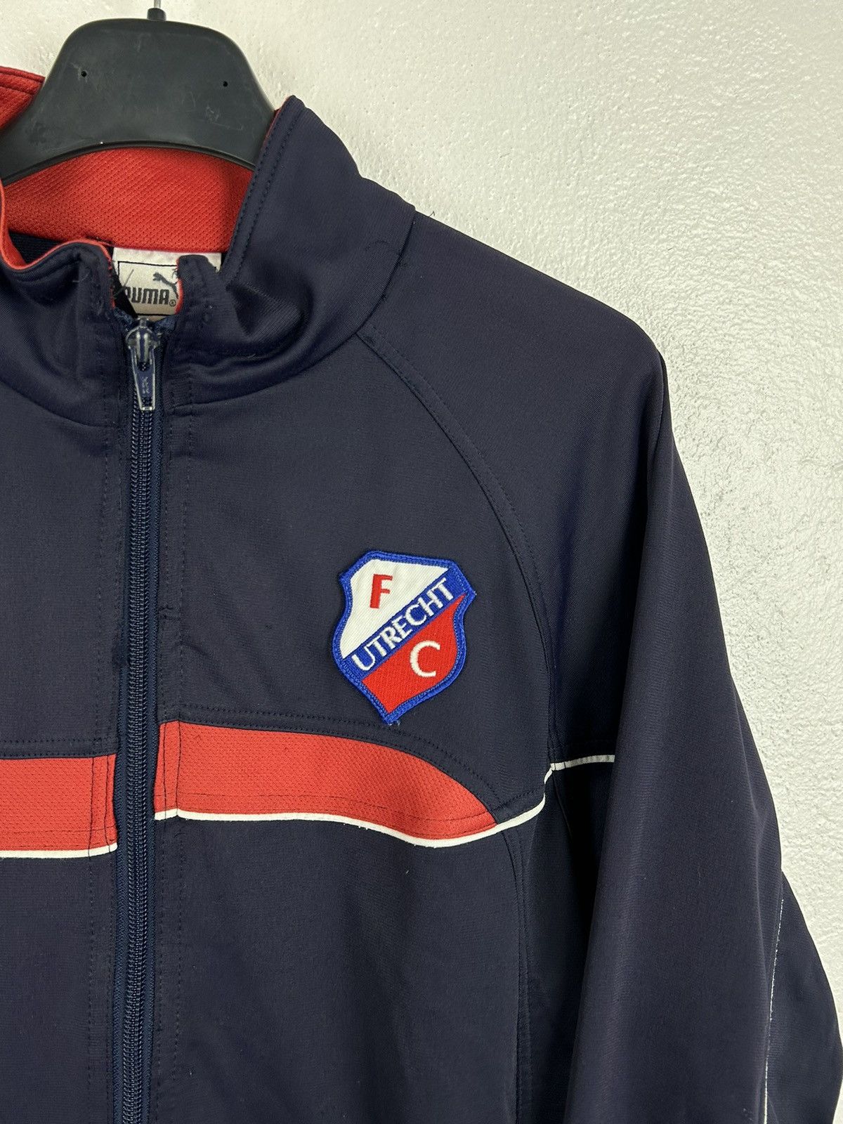 Puma 00s Vintage Puma King FC Utrecht Tracksuit Jacket In Blue Size US XS / EU 42 / 0 - 2 Thumbnail