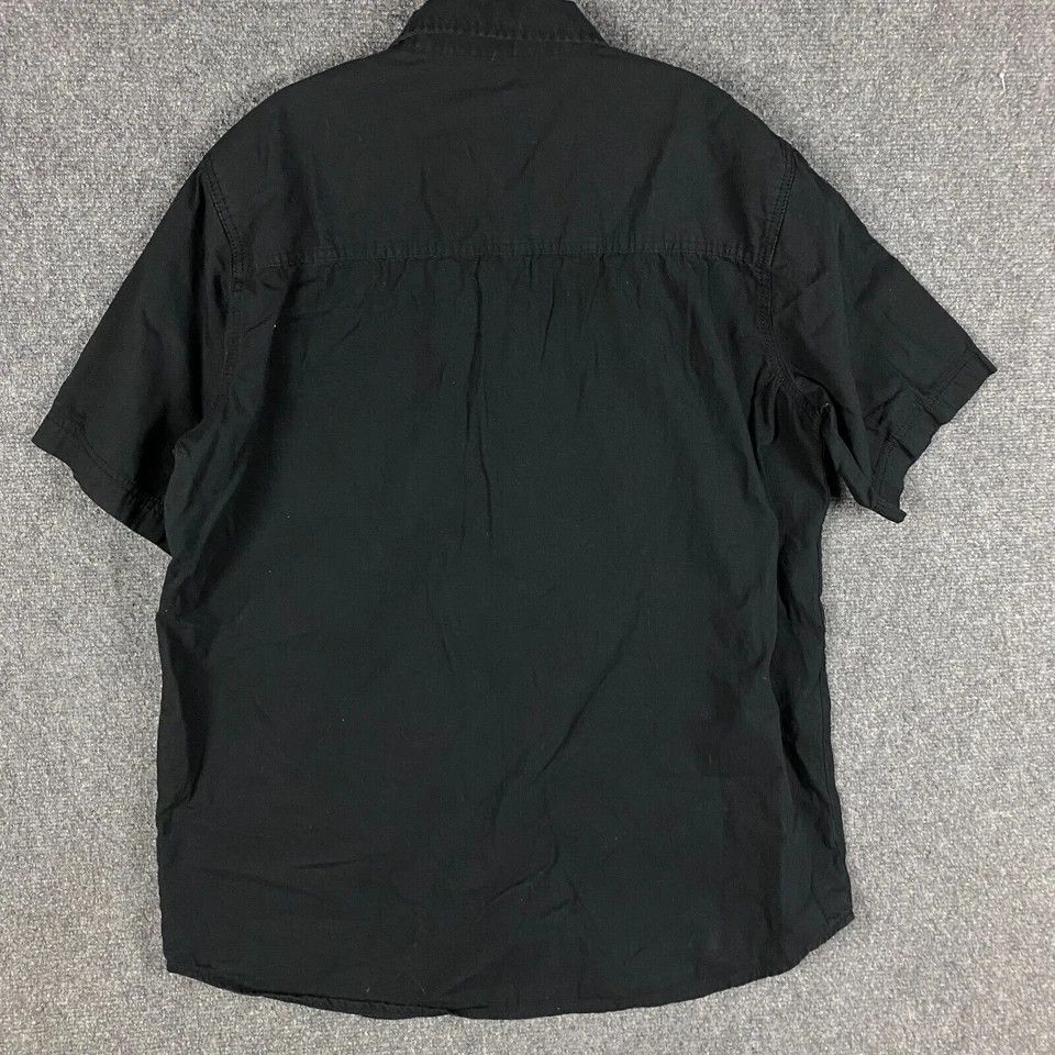 Blackjack Black Jack Button Up Shirt Men's 2XL 100% Cotton Adults Size US XXL / EU 58 / 5 - 6 Thumbnail