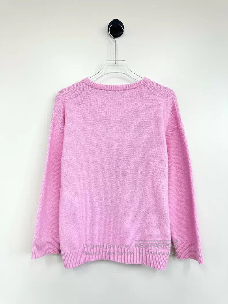 Gucci Gucci Pink cartoon Mickey round-neck knitted sweater Size S / US 4 / IT 40 - 2 Thumbnail