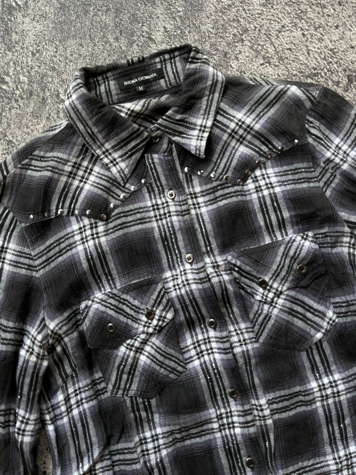 Japanese Brand Y2K Buon Giornata ifsixwasnine studed Size M / US 6-8 / IT 42-44 - 3 Thumbnail