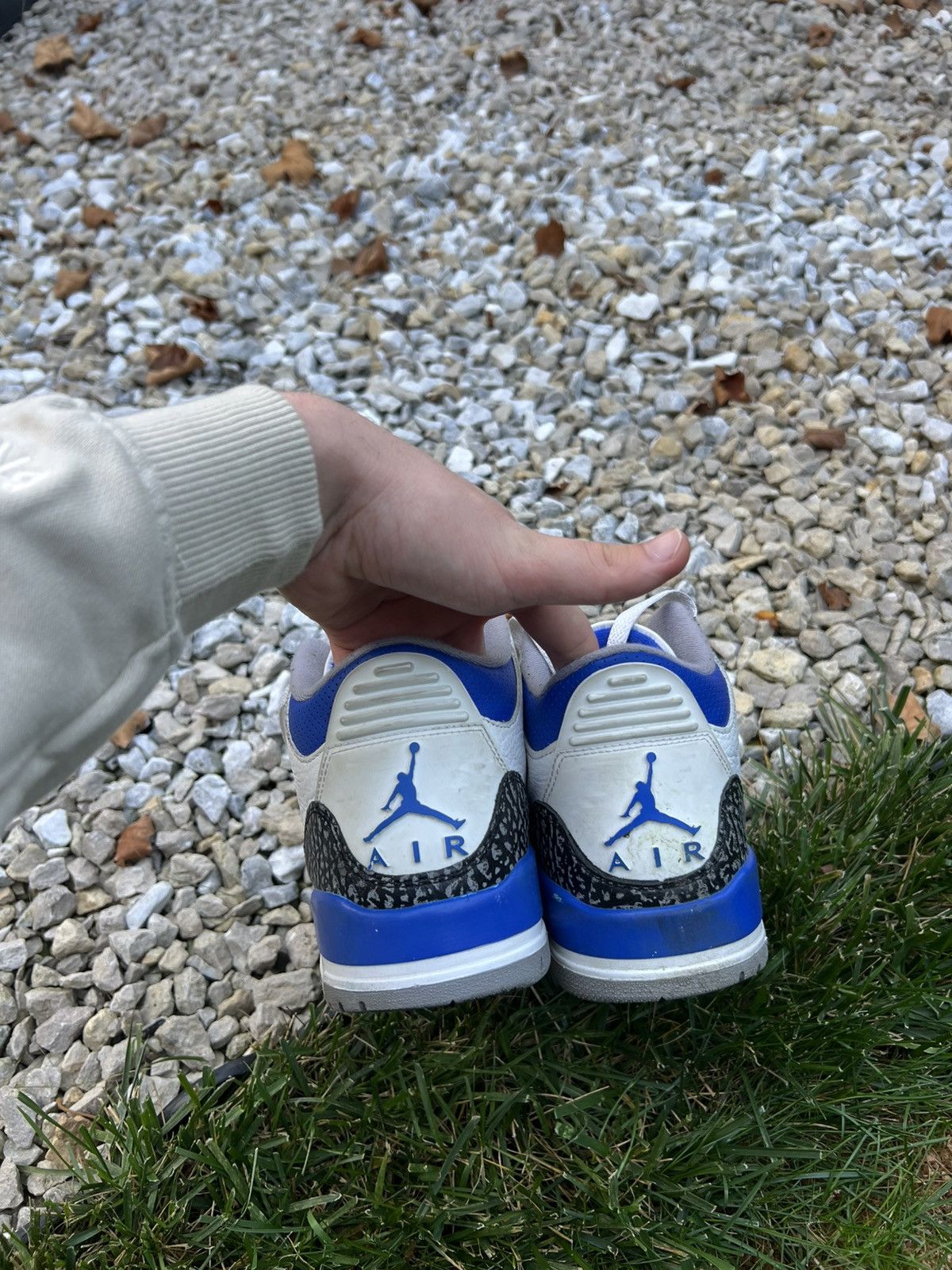 Nike Air Jordan 3 Retro “True Blue” Size US 10 / EU 43 - 5 Thumbnail
