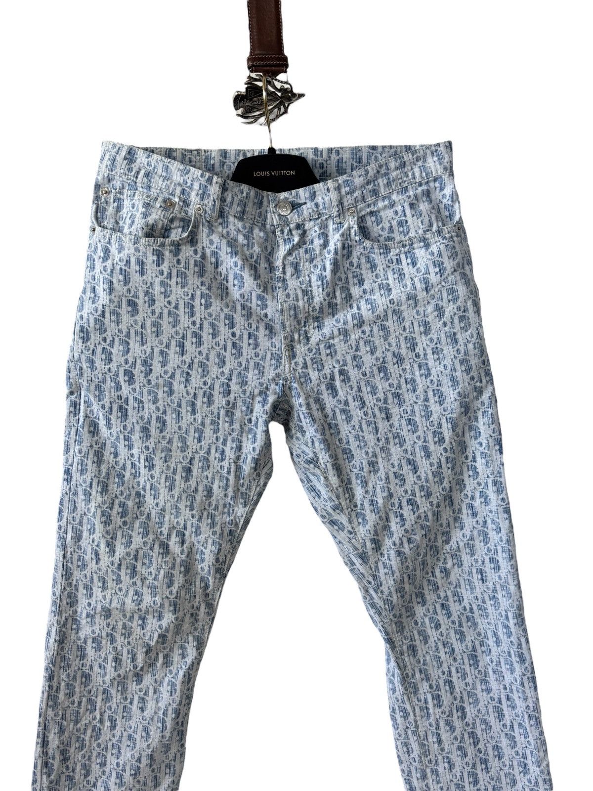 Dior Dior Oblique Denim Jeans Size US 30 / EU 46 - 3 Thumbnail