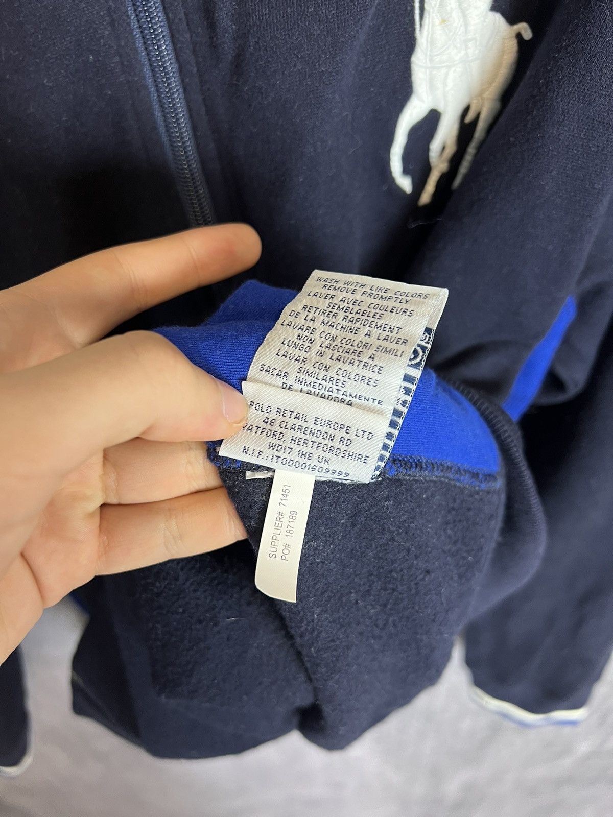 Polo Ralph Lauren × Vintage Polo Ralph Lauren Norway zip sweatshirt Size US XL / EU 56 / 4 - 8 Thumbnail