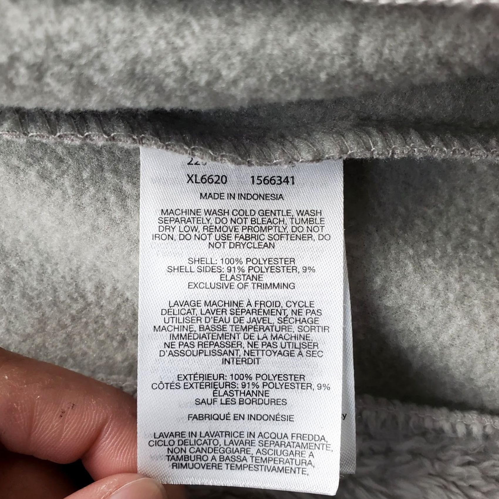 Logo 7 Columbia Womens XS Teddy Fleece Jacket Gray Full Zip Logo EUC - Outdoor, Regular Fit, Pockets, Breathable, 100% Polyester Jacket Size XS / US 0-2 / IT 36-38 - 5 Thumbnail