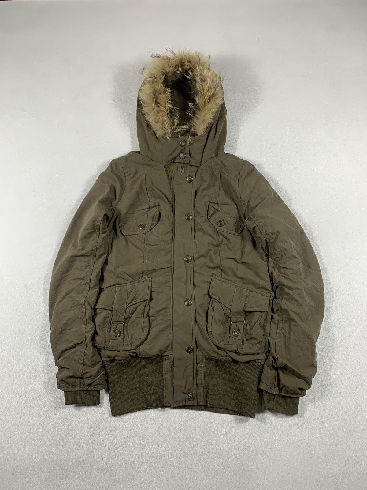 If Six Was Nine 2000s JINTY Fur Jacket Size US M / EU 48-50 / 2 - 1 Thumbnail