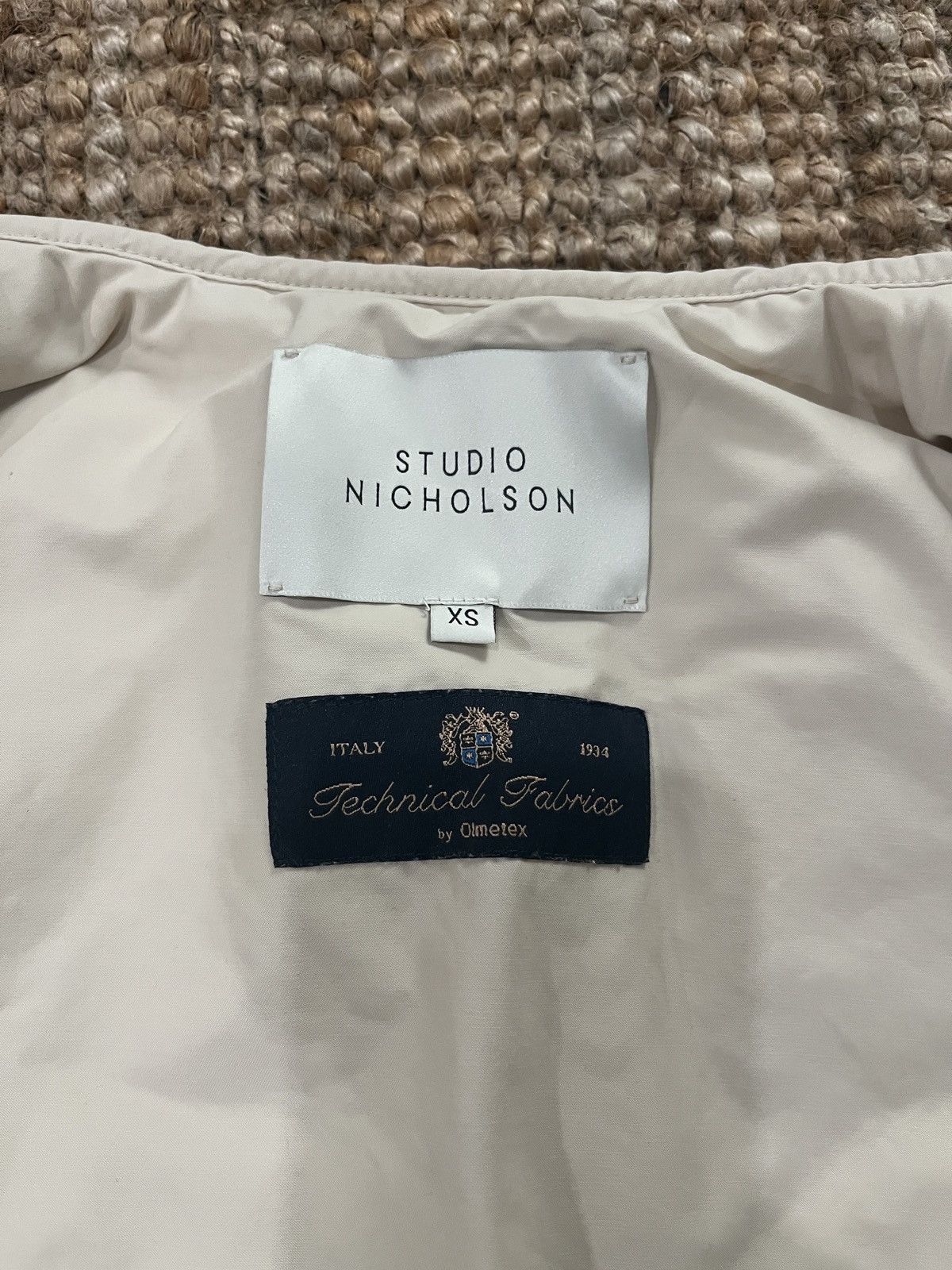 Studio Nicholson Chaud Vest - Technical Cotton Size US XS / EU 42 / 0 - 3 Thumbnail