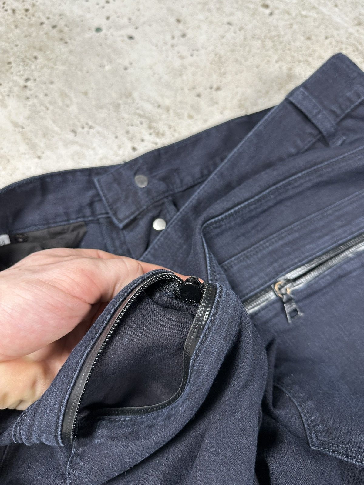 Prada Prada Tapered Fit Navy Jeans Denim Pants Size US 34 / EU 50 - 18 Thumbnail