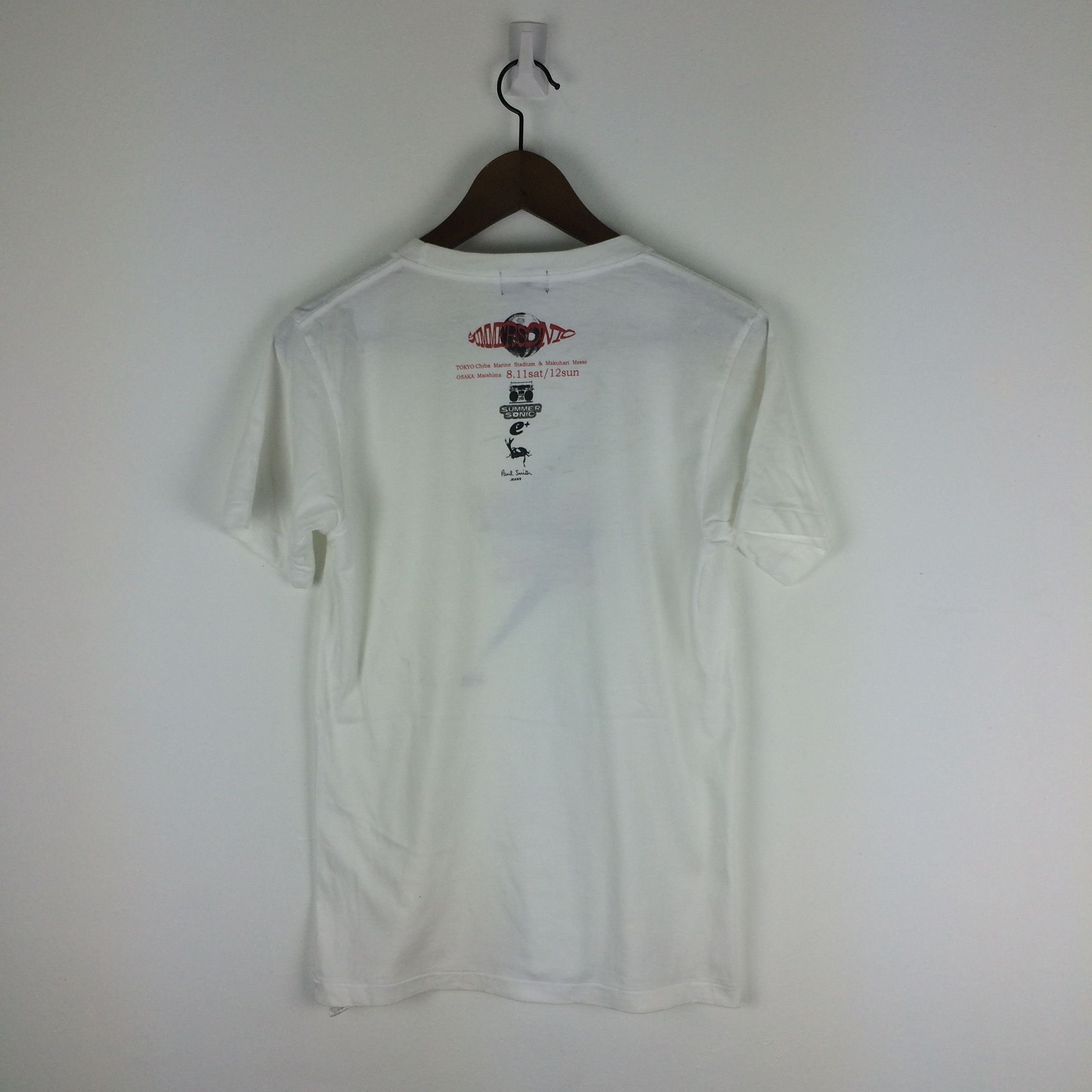 Band Tees × Paul Smith D19 PAUL SMITH JEANS X JAPAN SUMMER SONIC TEE TOUR PUNK ROCK Size US S / EU 44-46 / 1 - 2 Thumbnail