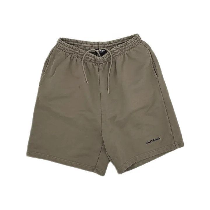 Balenciaga Balenciaga Balenciaga SS22 Logo Print Relaxed Shorts -2507 Size US 26 / EU 42 - 2 Thumbnail