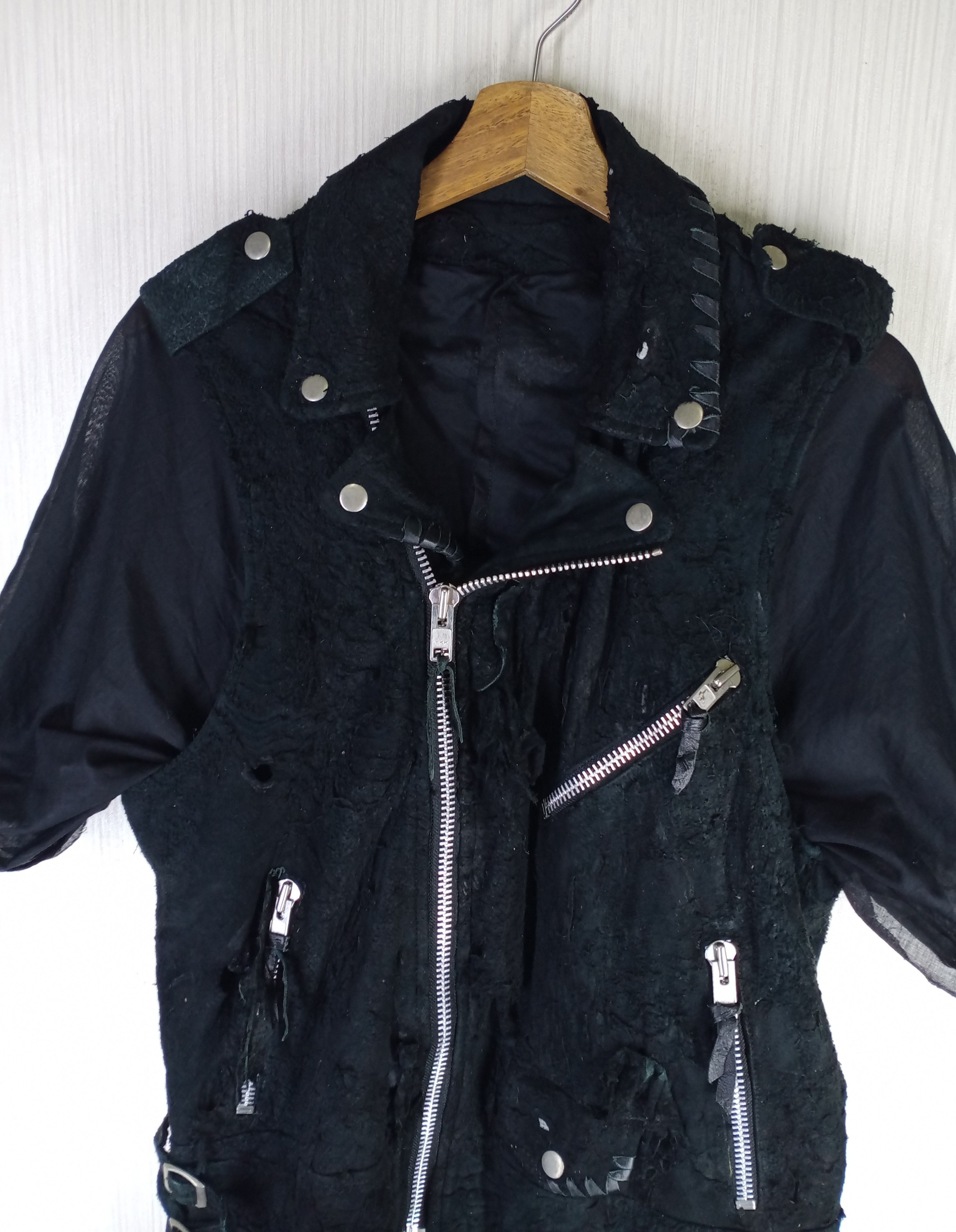 Tuesday Night Band Practice Rare Tuesday Night Band Practice Trashed Leather Jacket Size US M / EU 48-50 / 2 - 4 Thumbnail
