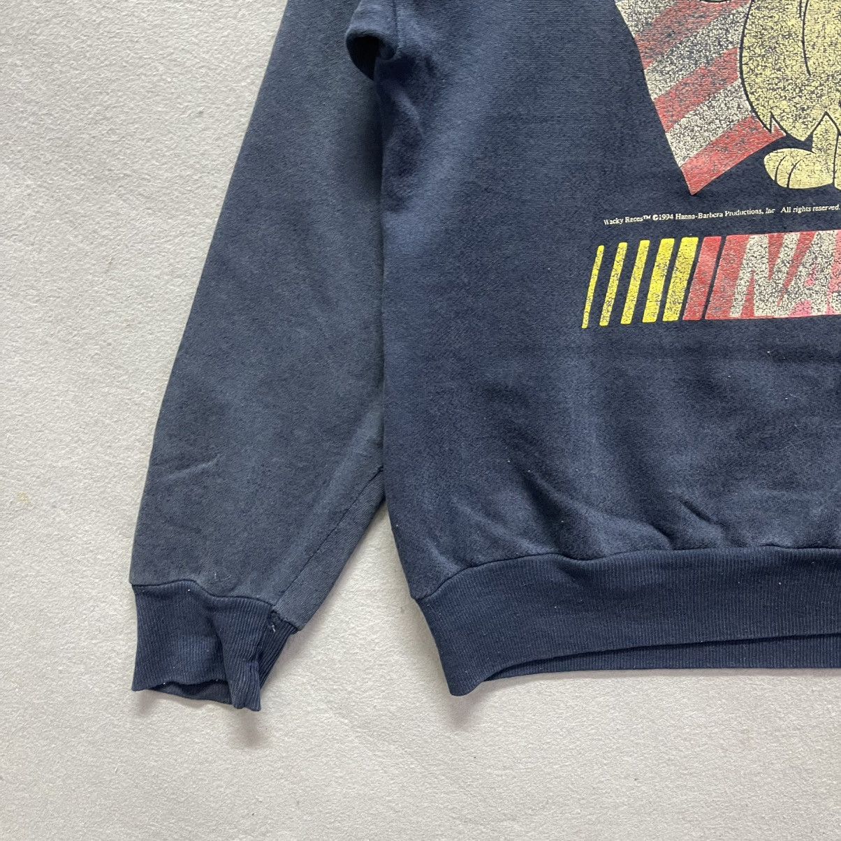 NASCAR Vintage 1994 Wacky Races × NASCAR Sweatshirt – Made in Japan Size US M / EU 48-50 / 2 - 6 Thumbnail