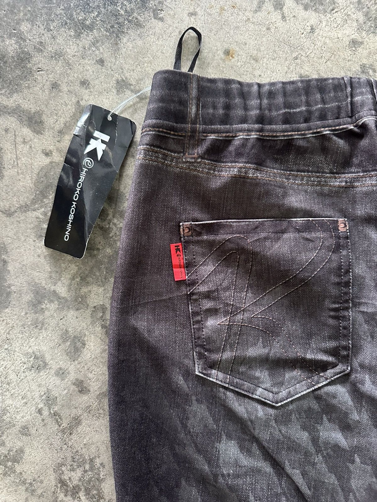 Hiroko Koshino Homme Hiroko Koshino Legging Pant Size 28" / US 6 / IT 42 - 10 Thumbnail