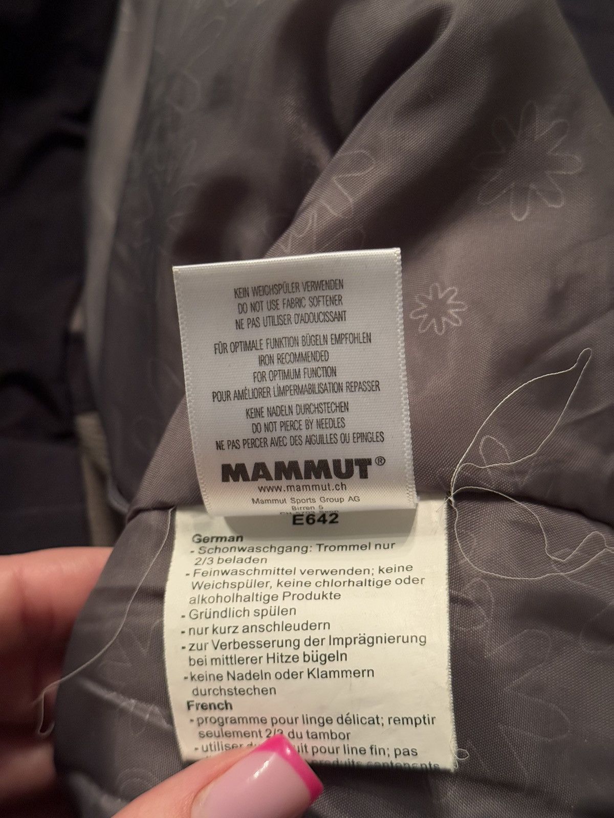 Mammut Mammut gorpcore style ski membrane jacket Size M / US 6-8 / IT 42-44 - 15 Thumbnail