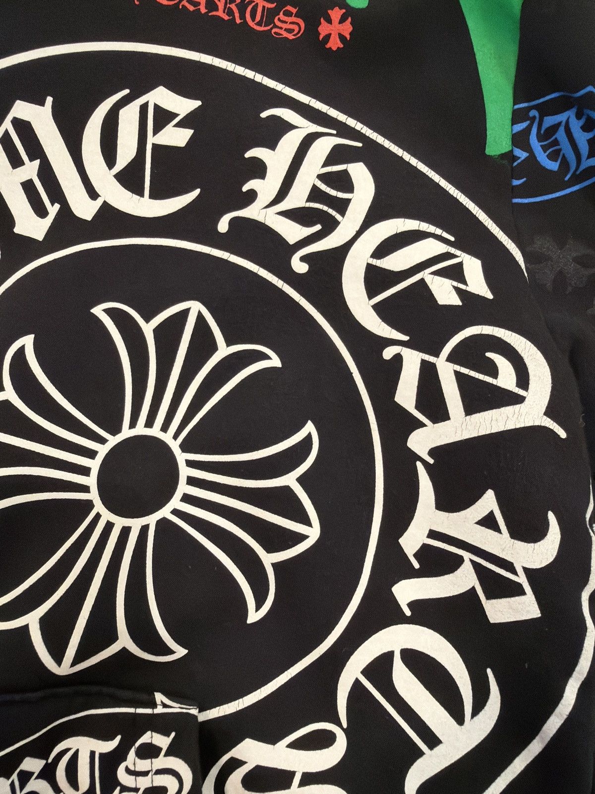 Chrome Hearts Chrome Hearts Stencil Black Hoodie Size US M / EU 48-50 / 2 - 8 Thumbnail