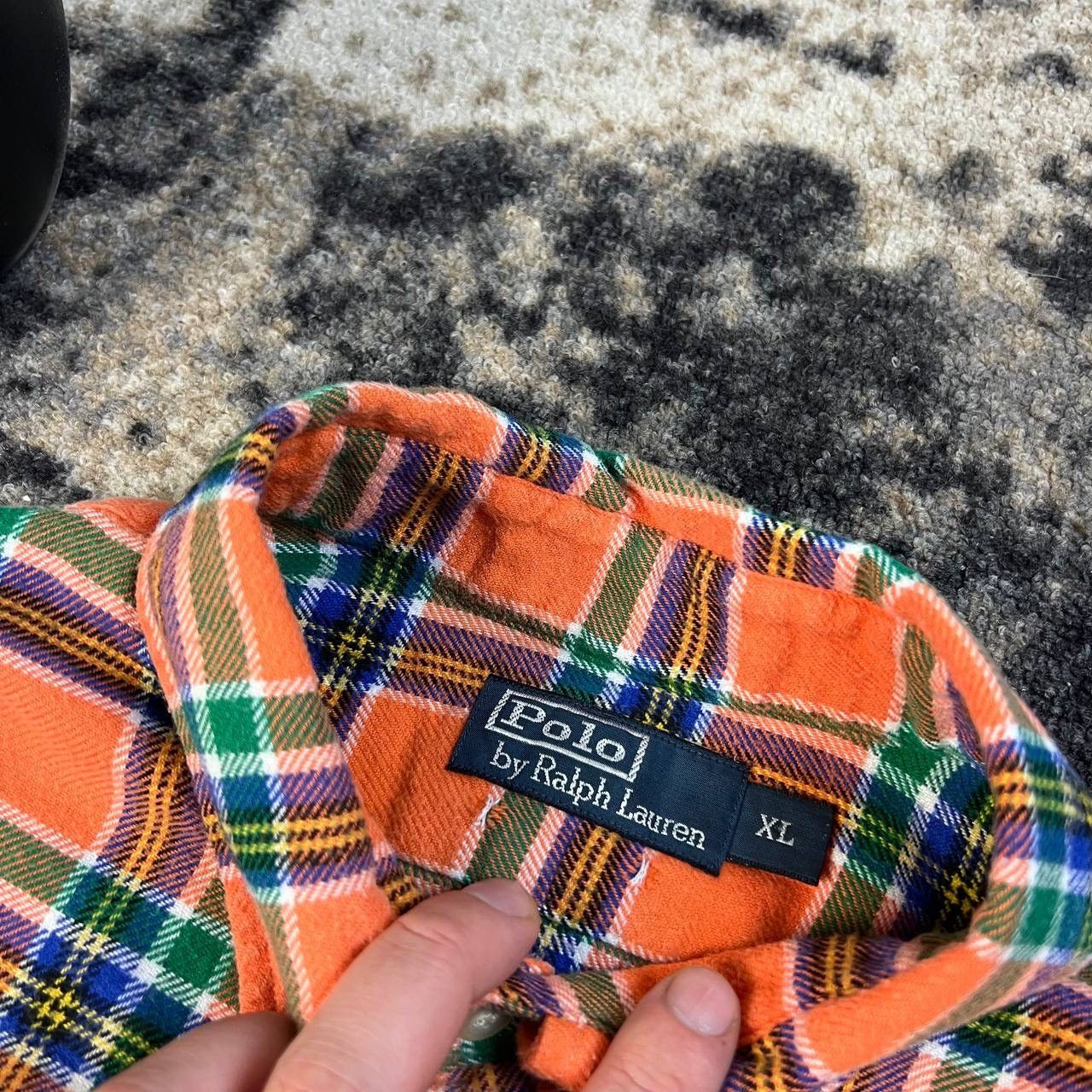 Polo Ralph Lauren Polo Ralph Lauren Vintage Plaid Flannel Button Up Shirt Size US XL / EU 56 / 4 - 5 Thumbnail