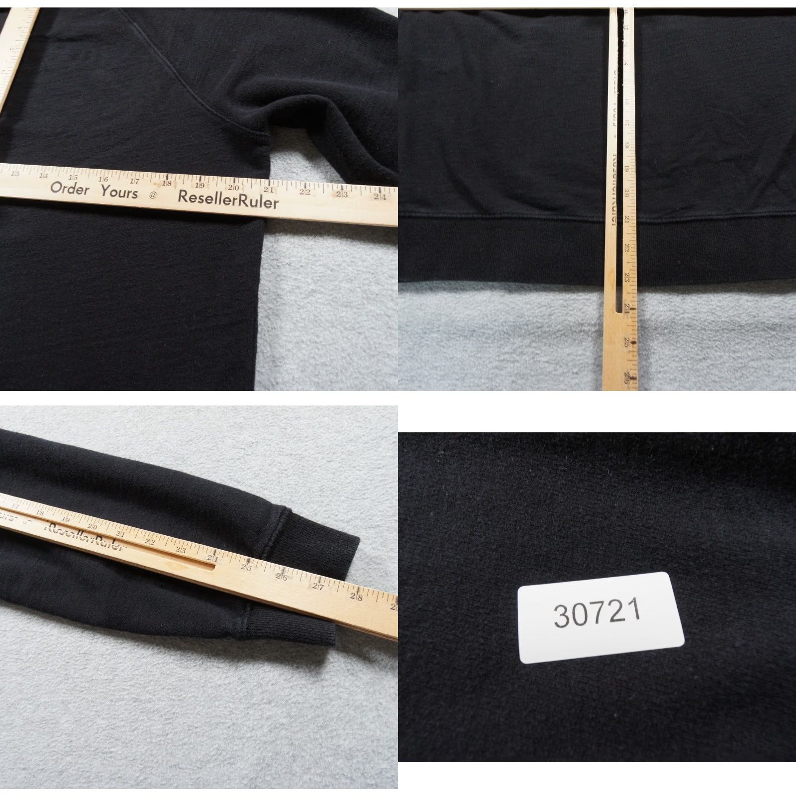 NAADAM Naadam Sweatshirt Womens Medium Black Hoodie Pullover Sweater Casual Size M / US 6-8 / IT 42-44 - 8 Thumbnail