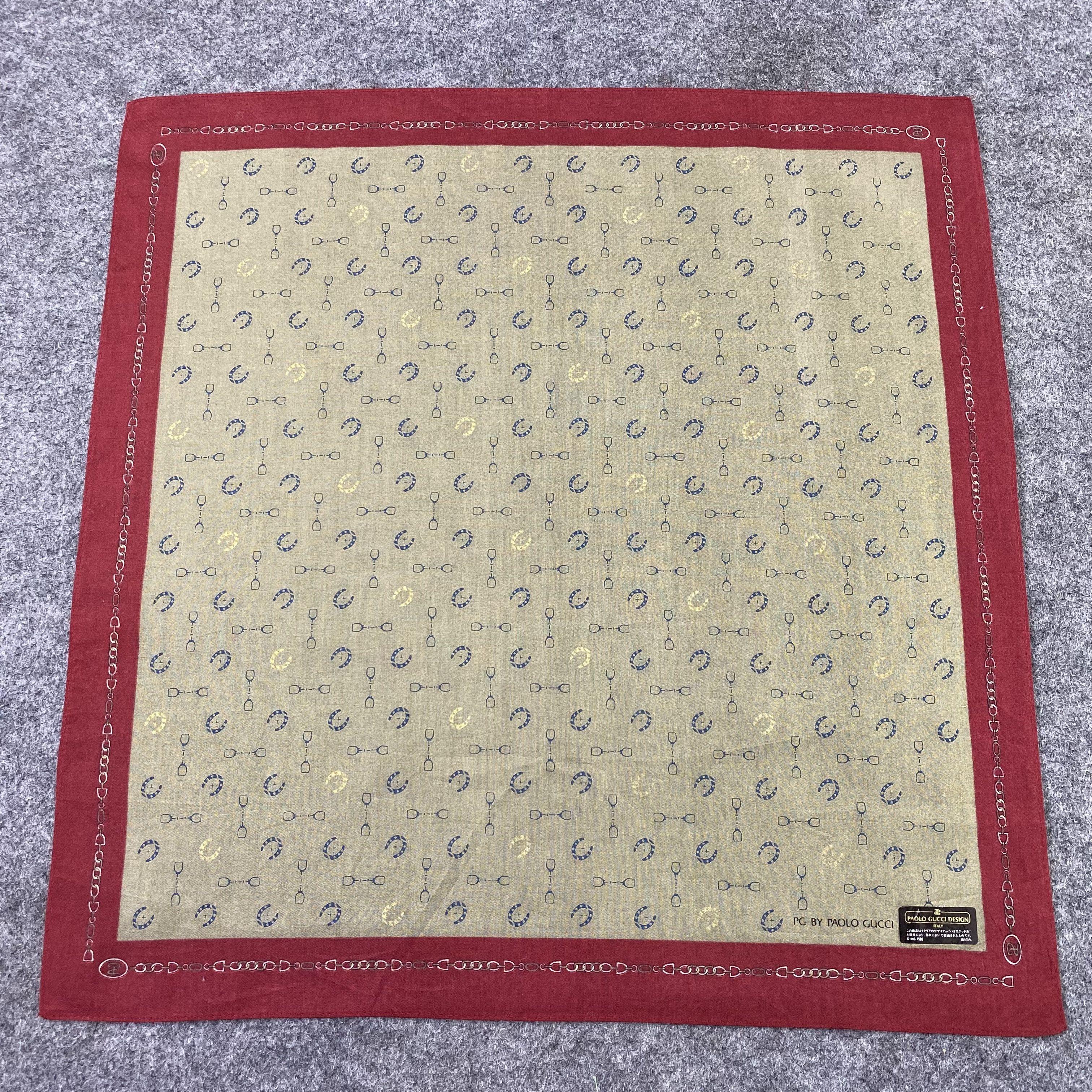 Paolo Gucci Paolo Gucci Handkerchief / Bandana / Neckerchief-B900 Size ONE SIZE - 3 Thumbnail