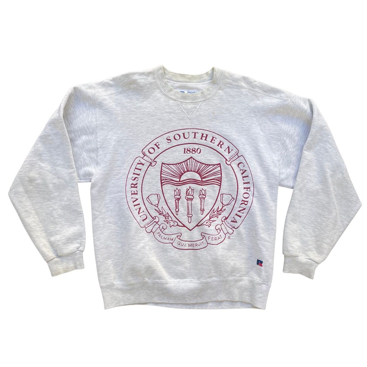 Russell Athletic Vintage Russell Athletic USC College Crewneck Sweatshirt Size US L / EU 52-54 / 3 - 1 Thumbnail