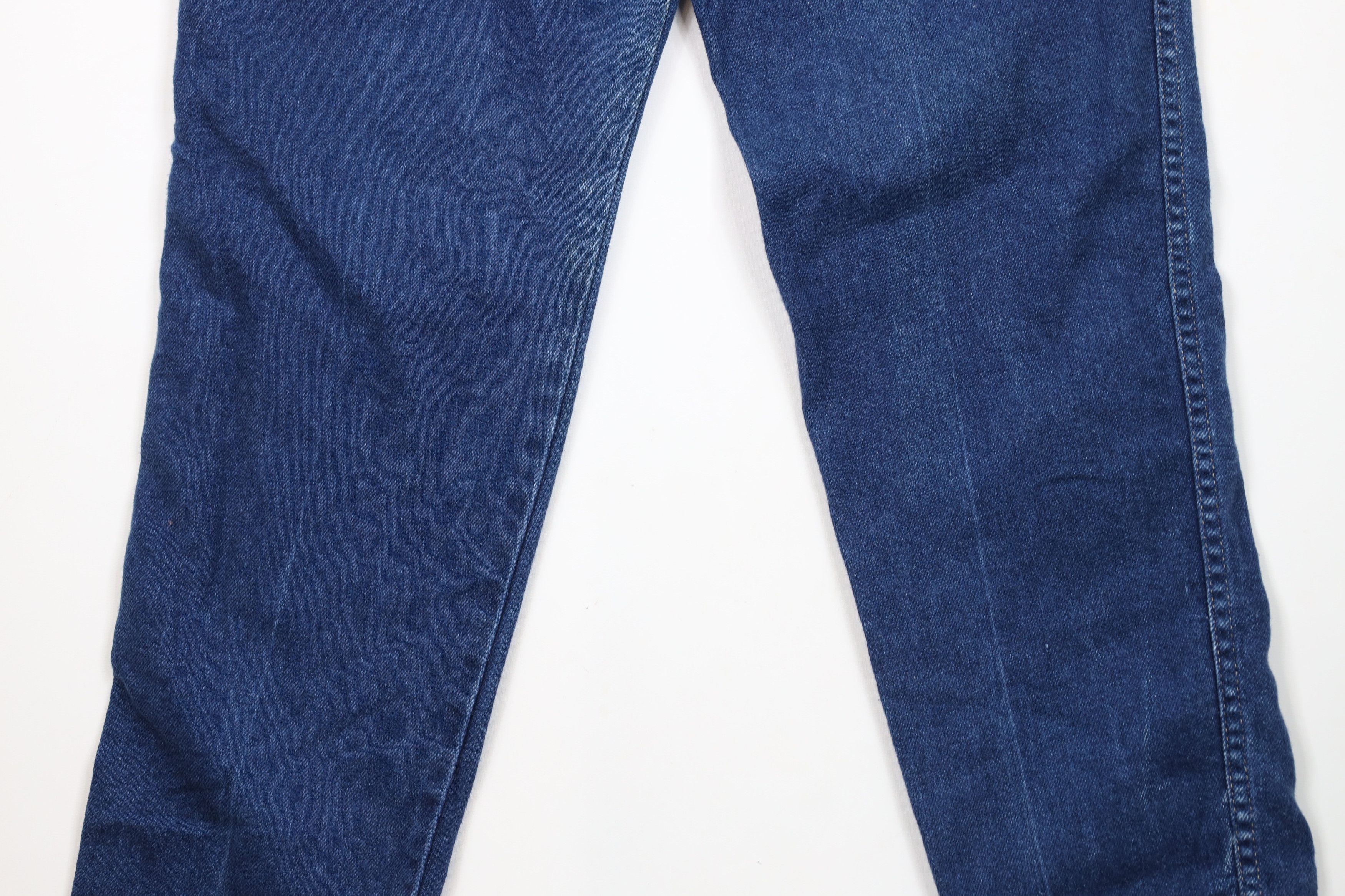 Vintage Vintage 70s Streetwear Tapered Leg Denim Jeans Blue USA Size 32" / US 10 / IT 46 - 14 Thumbnail