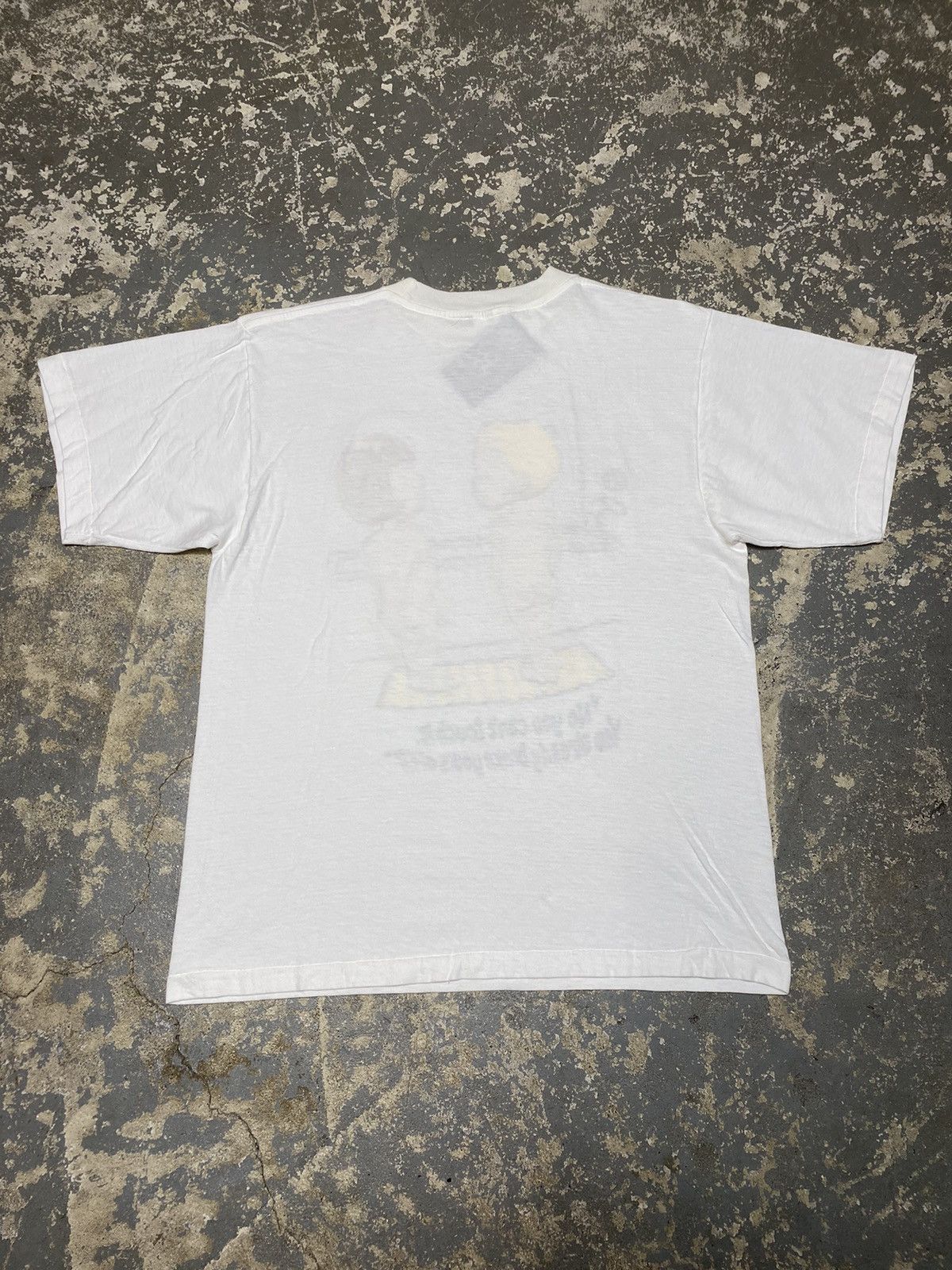 Japanese Brand × Vintage Vintage No You Can’t Touch Broke Yours Off Funny 90s Tshirt Size US L / EU 52-54 / 3 - 7 Thumbnail