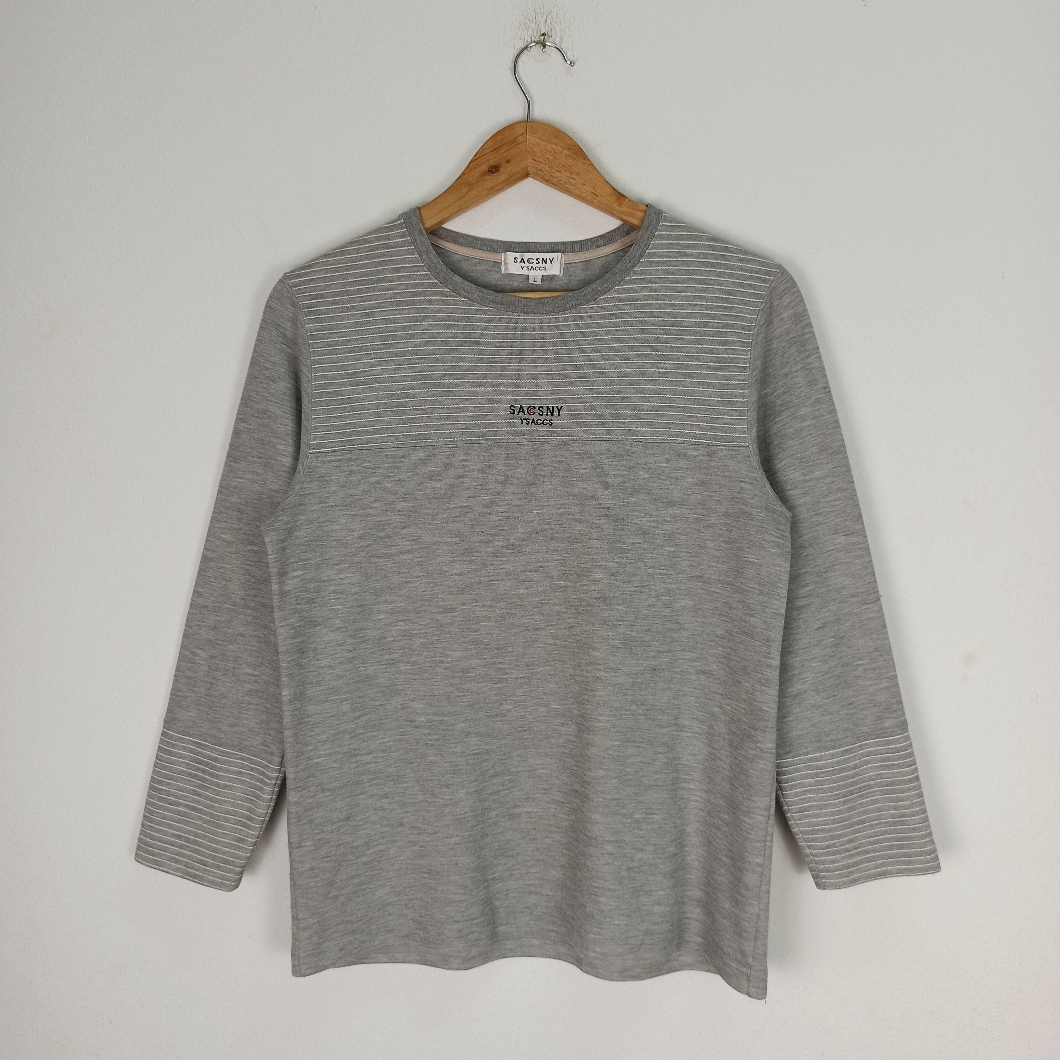 Y's Rare SACSNY Y'S ACCS By Yohji Yamamoto Long Sleeve Size L / US 10 / IT 46 - 1 Thumbnail