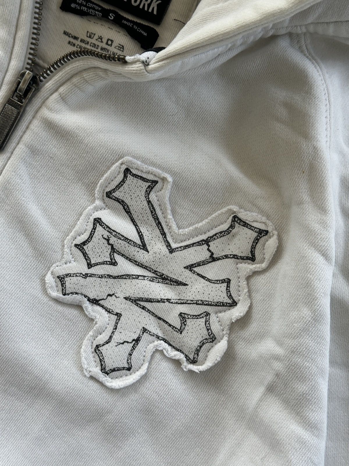 Zoo York Vintage Zoo York Big Back Print White Y2K Men’s Size S Size US S / EU 44-46 / 1 - 5 Thumbnail