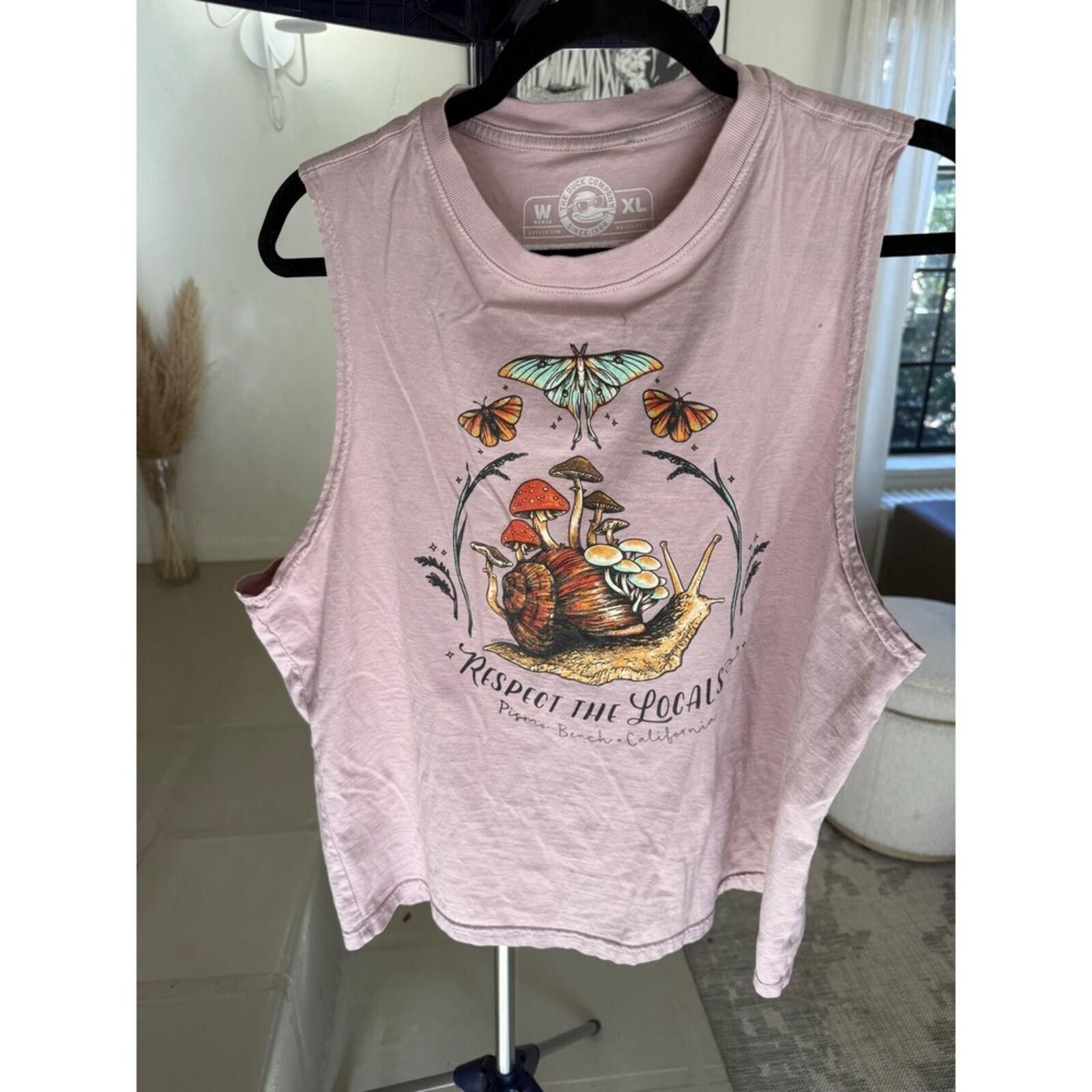 Other The Duck Company Respect the Locals Snail Mushroom Tank XL Size XL / US 12-14 / IT 48-50 - 2 Thumbnail