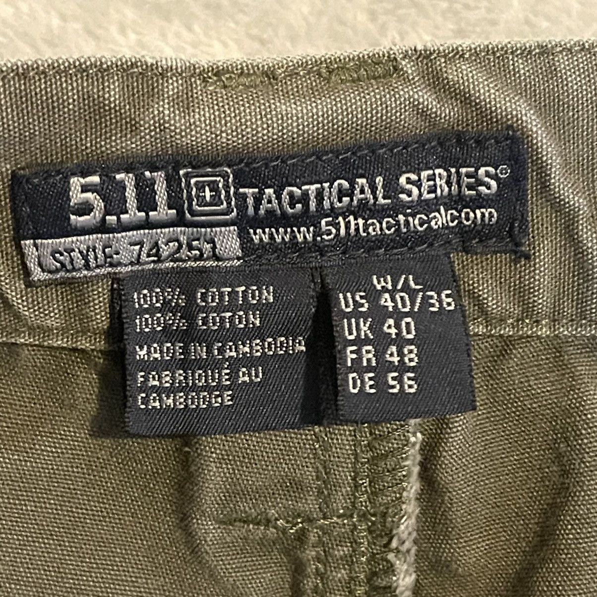 5.11 5.11 Tactical Pants Men 40x36 Green Cargo (Actual 38x34) Size US 40 / EU 56 - 3 Thumbnail