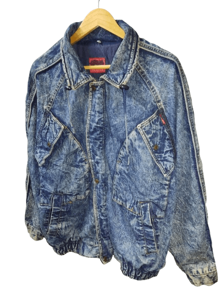 Japanese Brand Vintage Bang Bang Men's Denim Jacket Size US L / EU 52-54 / 3 - 2 Thumbnail