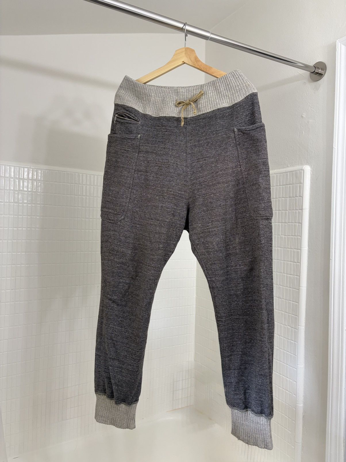 Kapital Sweatpants w Waistband and Cuff Trim