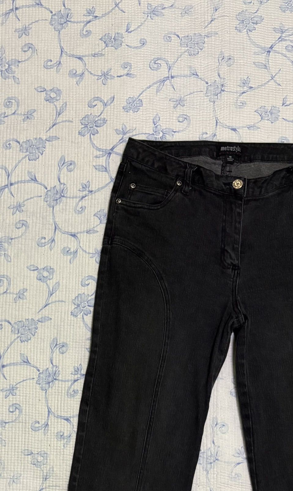 Other Metro Style Streetwear Flared Denim Jeans Size US 30 / EU 46 - 5 Thumbnail