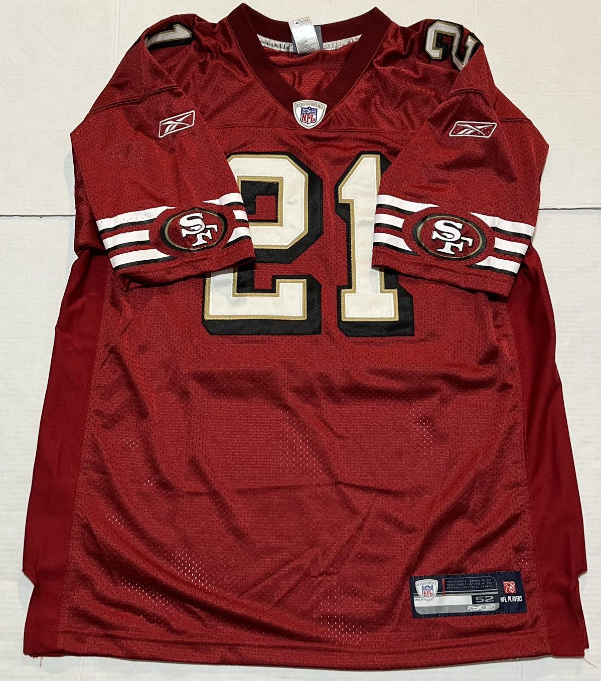 Reebok Vintage San Francisco 49ers Frank Gore Reebok Jersey Signed Size US XXL / EU 58 / 5 - 4 Thumbnail