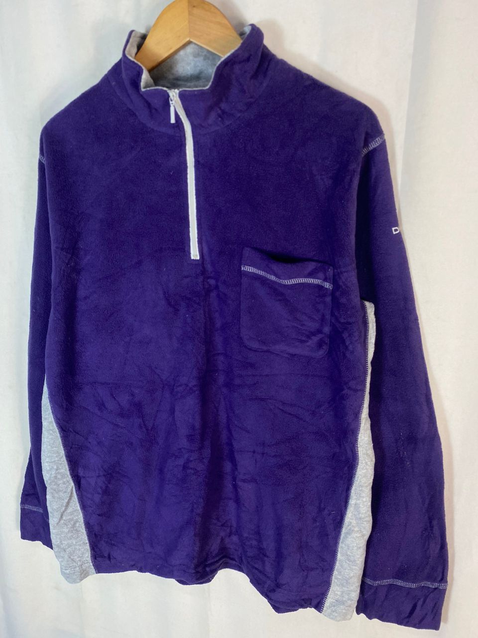 DKNY × Donna Karan DKNY half zipper fleece shirt Size US M / EU 48-50 / 2 - 3 Thumbnail