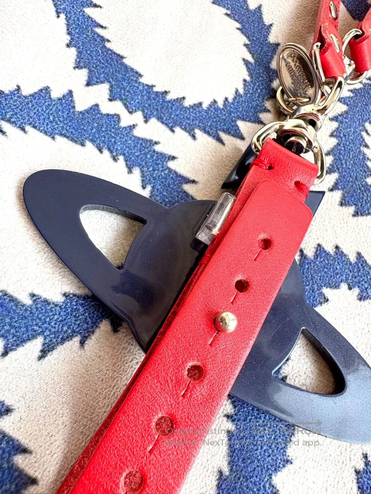Vivienne Westwood Vivienne Westwood Saturn Red Keychain. Size ONE SIZE - 5 Thumbnail