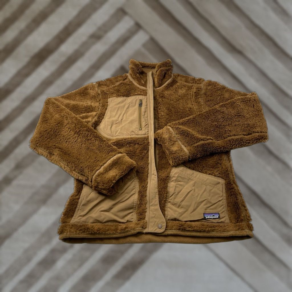 Patagonia VINTAGE Patagonia Synchilla Reversible Windzone Brown Fleece Jacket Womens Large Zip Short Sleeve Casual Travel Size L / US 10 / IT 46 - 1 Thumbnail