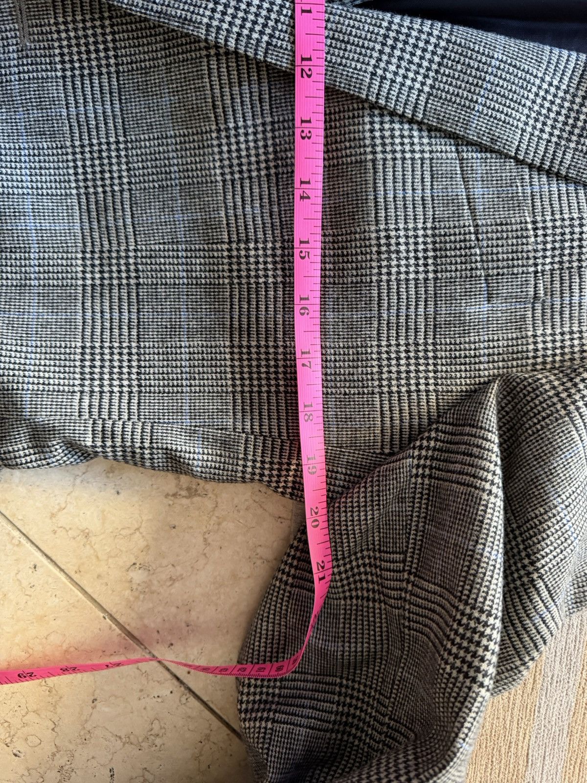 J.Crew Prince of Wales J Crew Ludlow 3PC Suit 38R Size 38R - 6 Thumbnail
