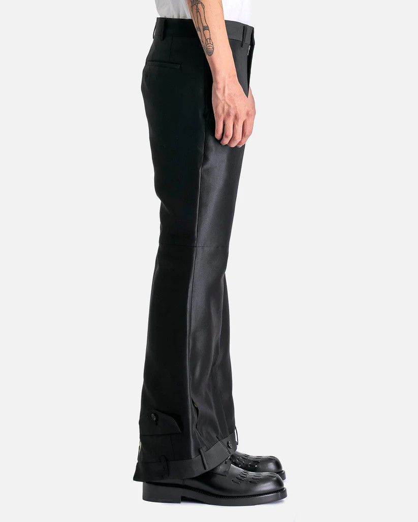 Comme des Garcons Homme Plus o1s1v1r1oon0925 Upside Down Pants in Black Size US 30 / EU 46 - 2 Thumbnail