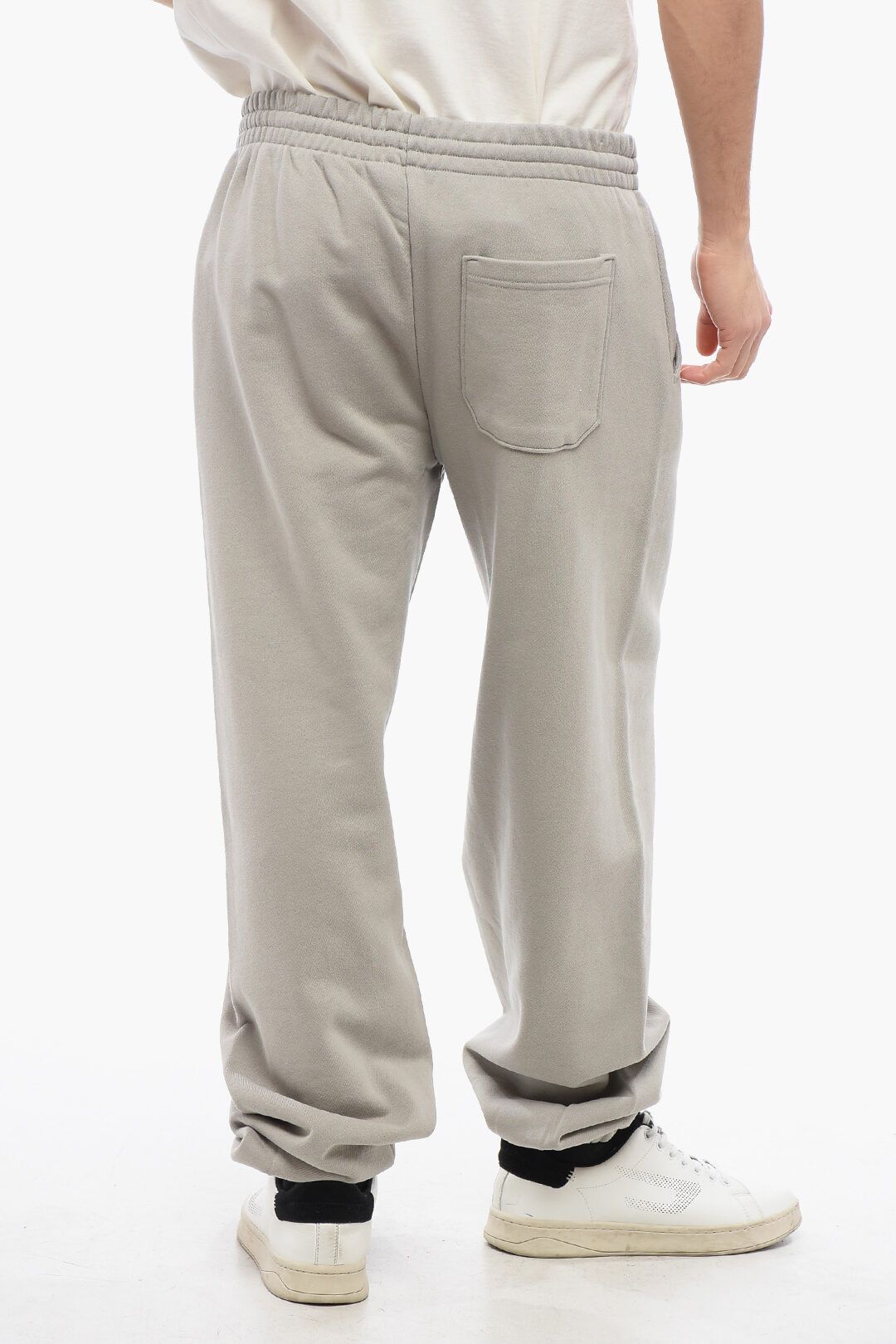 1989 STUDIO og1mm0725 Brushed Cotton Sweatpants & Joggers in Grey Size US 36 / EU 52 - 2 Thumbnail