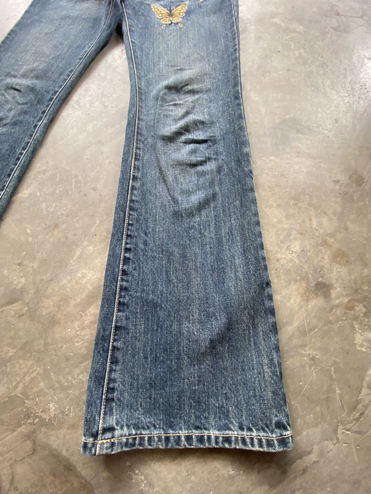 Hysteric Glamour × Japanese Brand Flare Jeans Japanese Oririn Flared @@31 Size US 30 / EU 46 - 5 Thumbnail