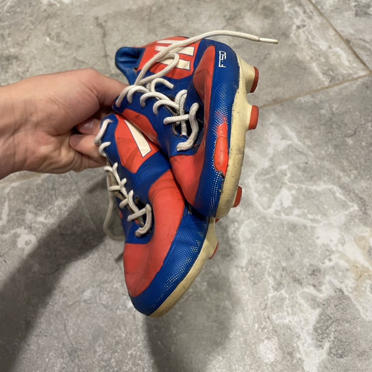 Adidas Vintage Soccer Boots Adidas f50 sprint web Predator shoes pr Size US 9.5 / EU 42-43 - 10 Thumbnail