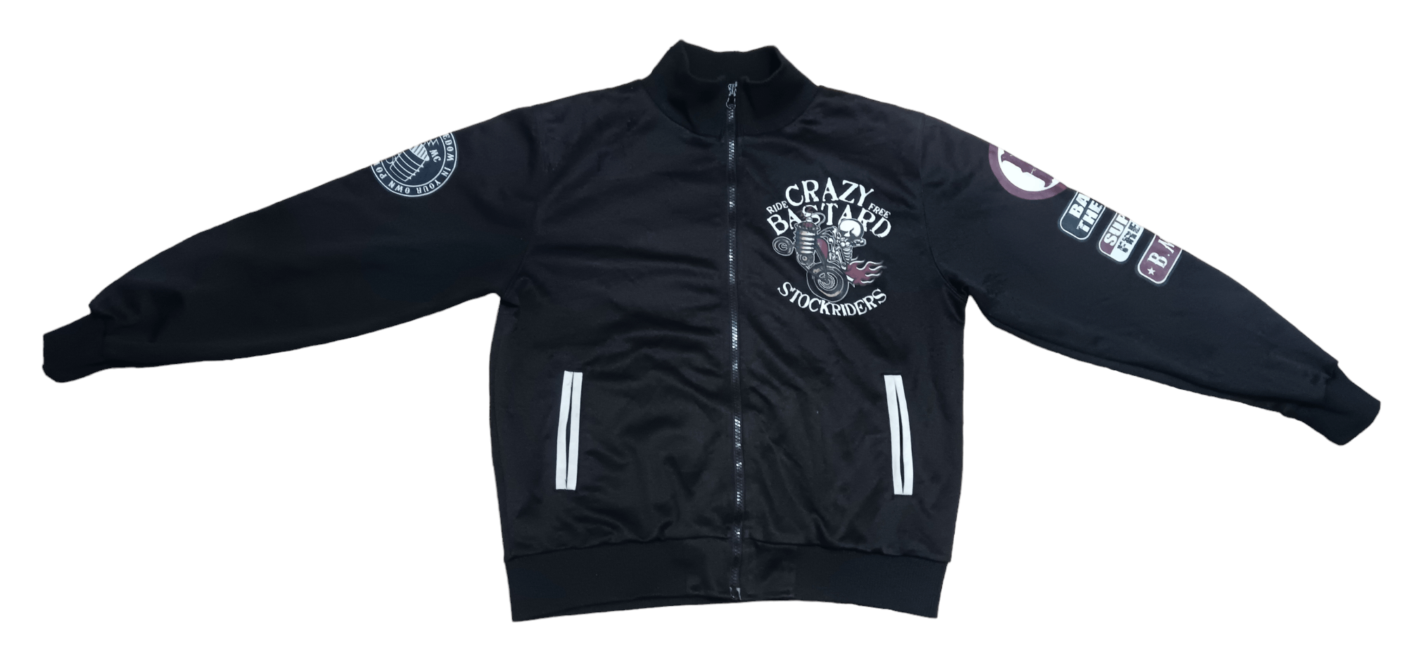 CRAZY BASTARD SKULL LIGHT JACKET
